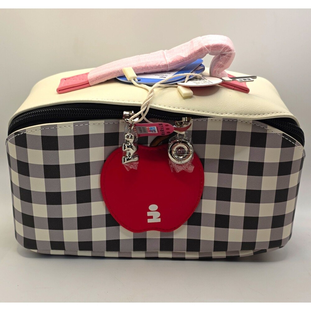 Tagi. Imagine Apple Cosmetic Makeup Bag